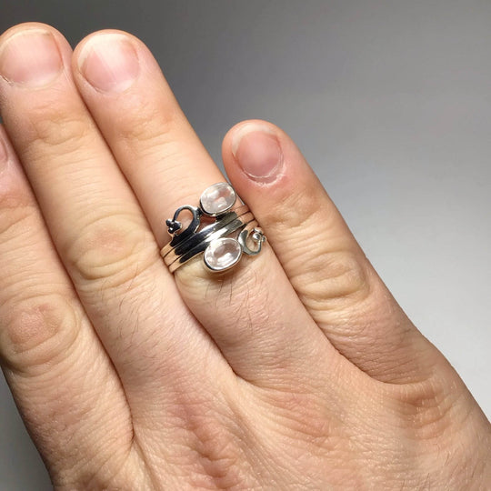 Rose Quartz Ring-Rocks and Gems Canada