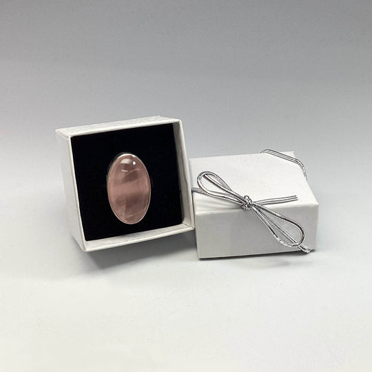 Rose Quartz Ring-Rocks and Gems Canada