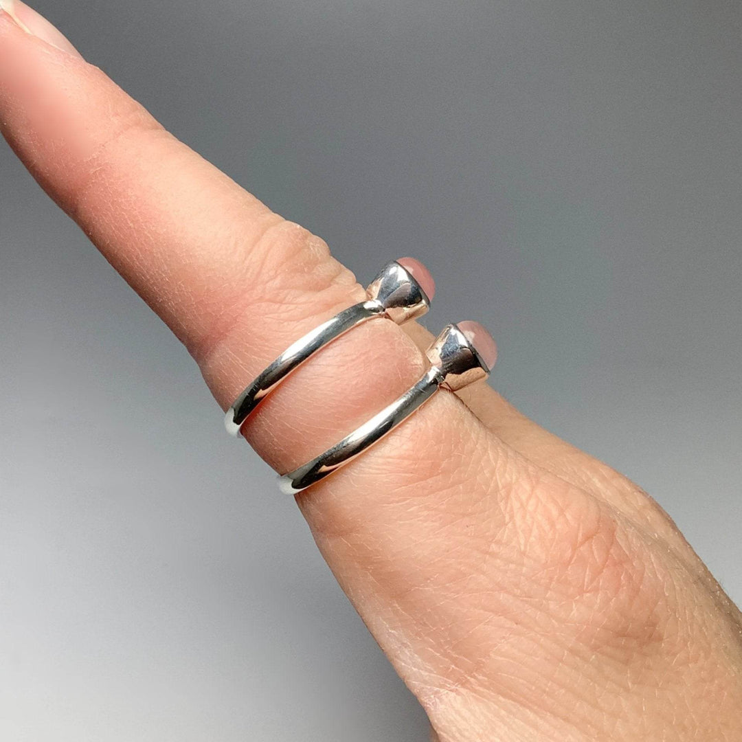 Rose Quartz Ring-Rocks and Gems Canada