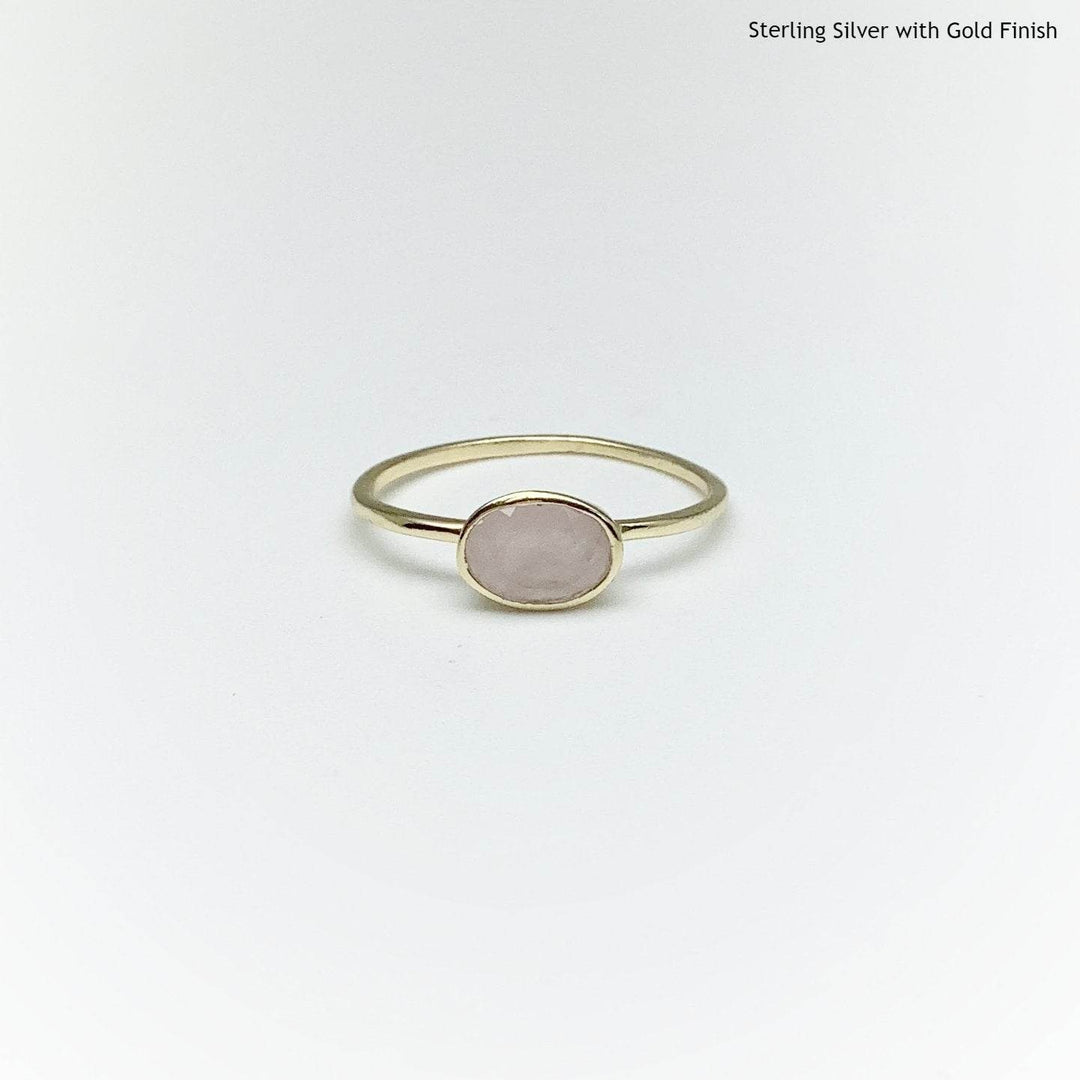 Rose Quartz Ring-Rocks and Gems Canada