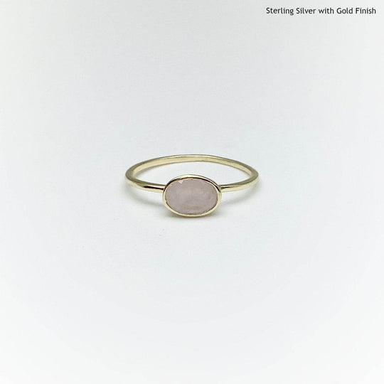 Rose Quartz Ring-Rocks and Gems Canada