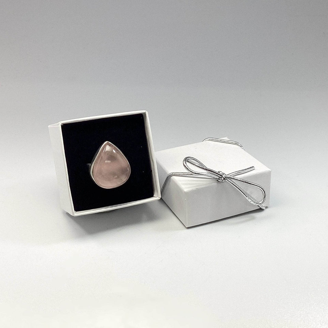 Rose Quartz Ring-Rocks and Gems Canada