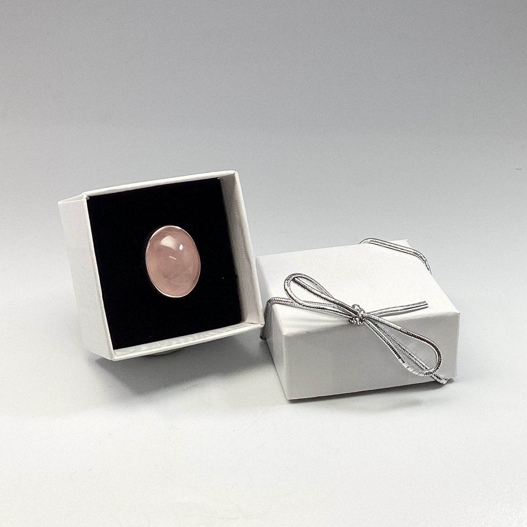 Rose Quartz Ring-Rocks and Gems Canada