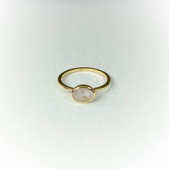 Rose Quartz Ring-Rocks and Gems Canada