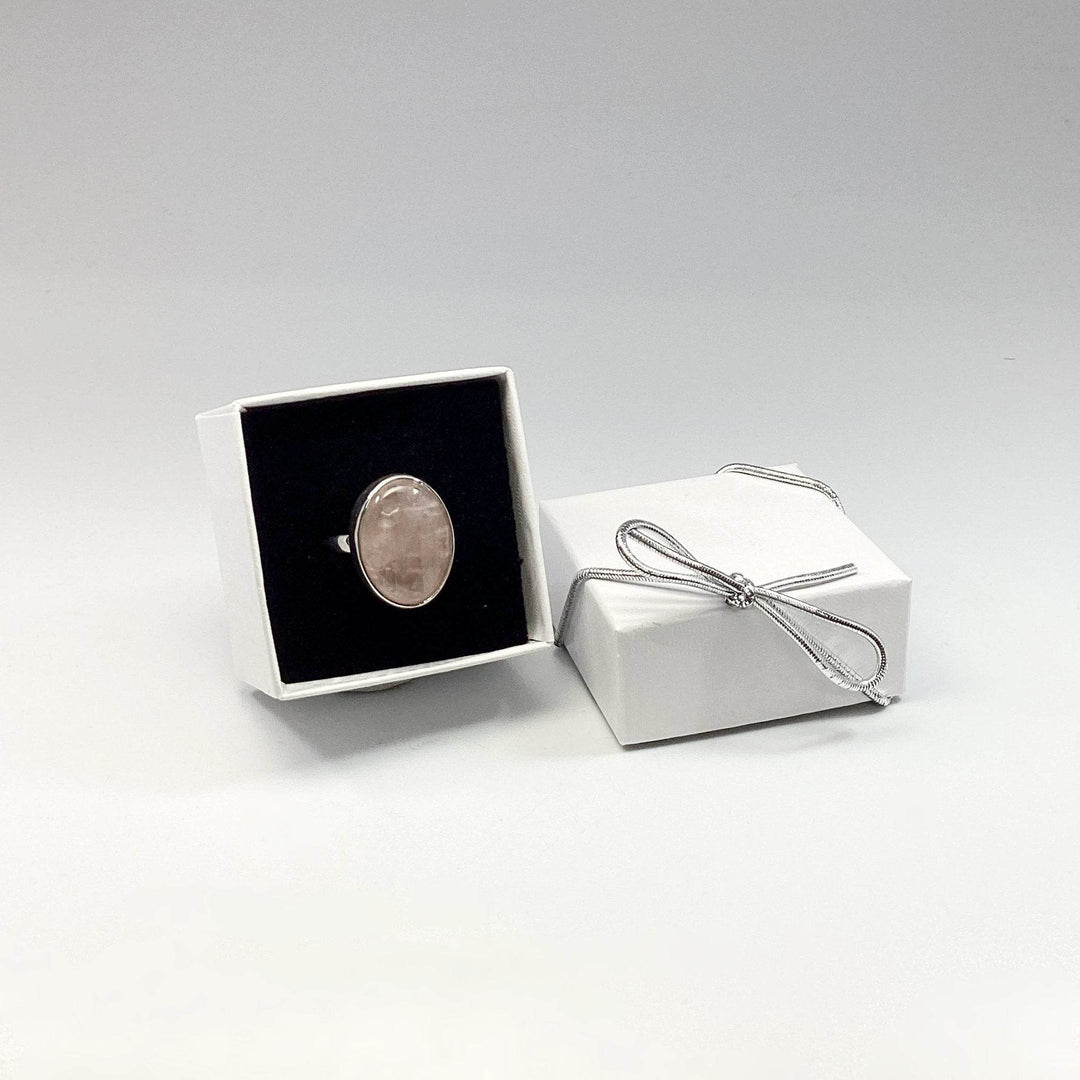 Rose Quartz Ring-Rocks and Gems Canada