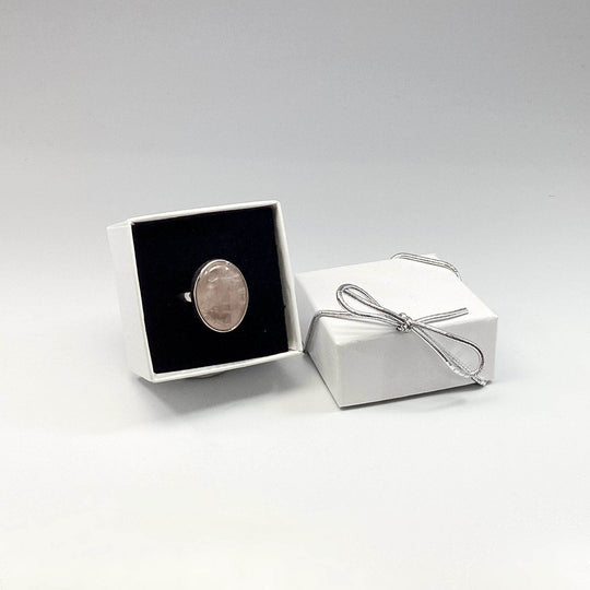 Rose Quartz Ring-Rocks and Gems Canada
