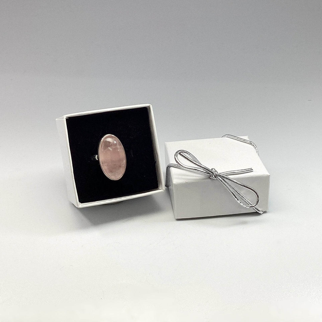 Rose Quartz Ring-Rocks and Gems Canada