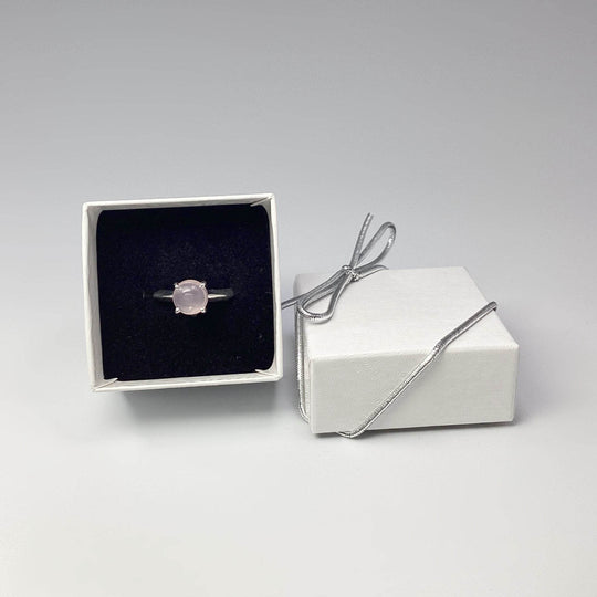 Rose Quartz Ring-Rocks and Gems Canada