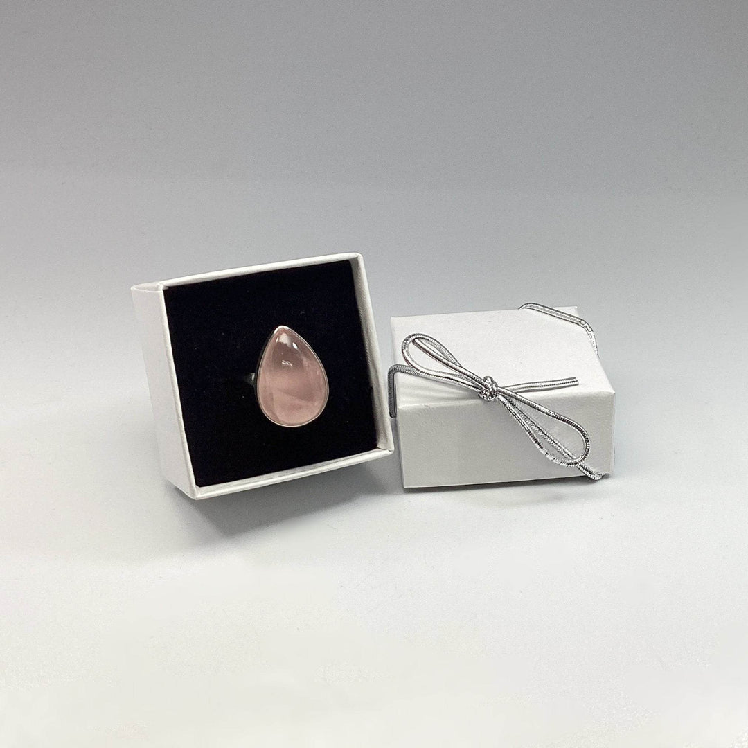 Rose Quartz Ring-Rocks and Gems Canada