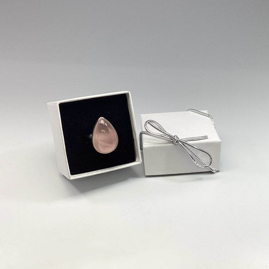 Rose Quartz Ring-Rocks and Gems Canada
