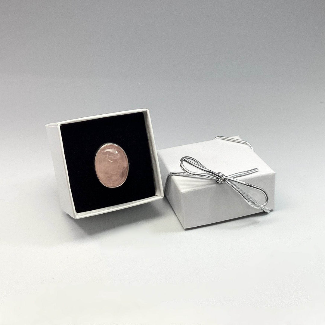 Rose Quartz Ring-Rocks and Gems Canada