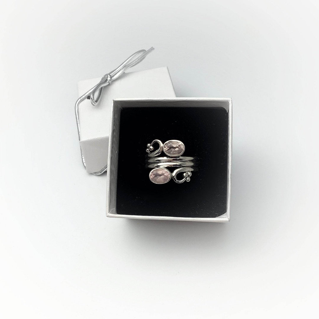 Rose Quartz Ring-Rocks and Gems Canada