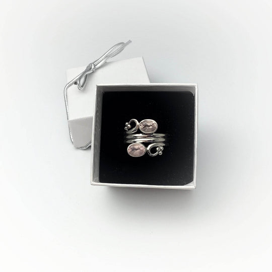 Rose Quartz Ring-Rocks and Gems Canada