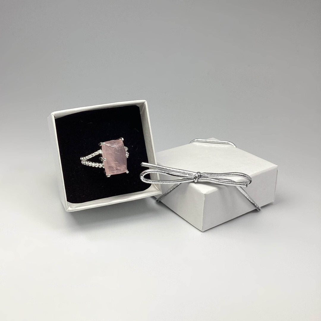 Rose Quartz Ring-Rocks and Gems Canada
