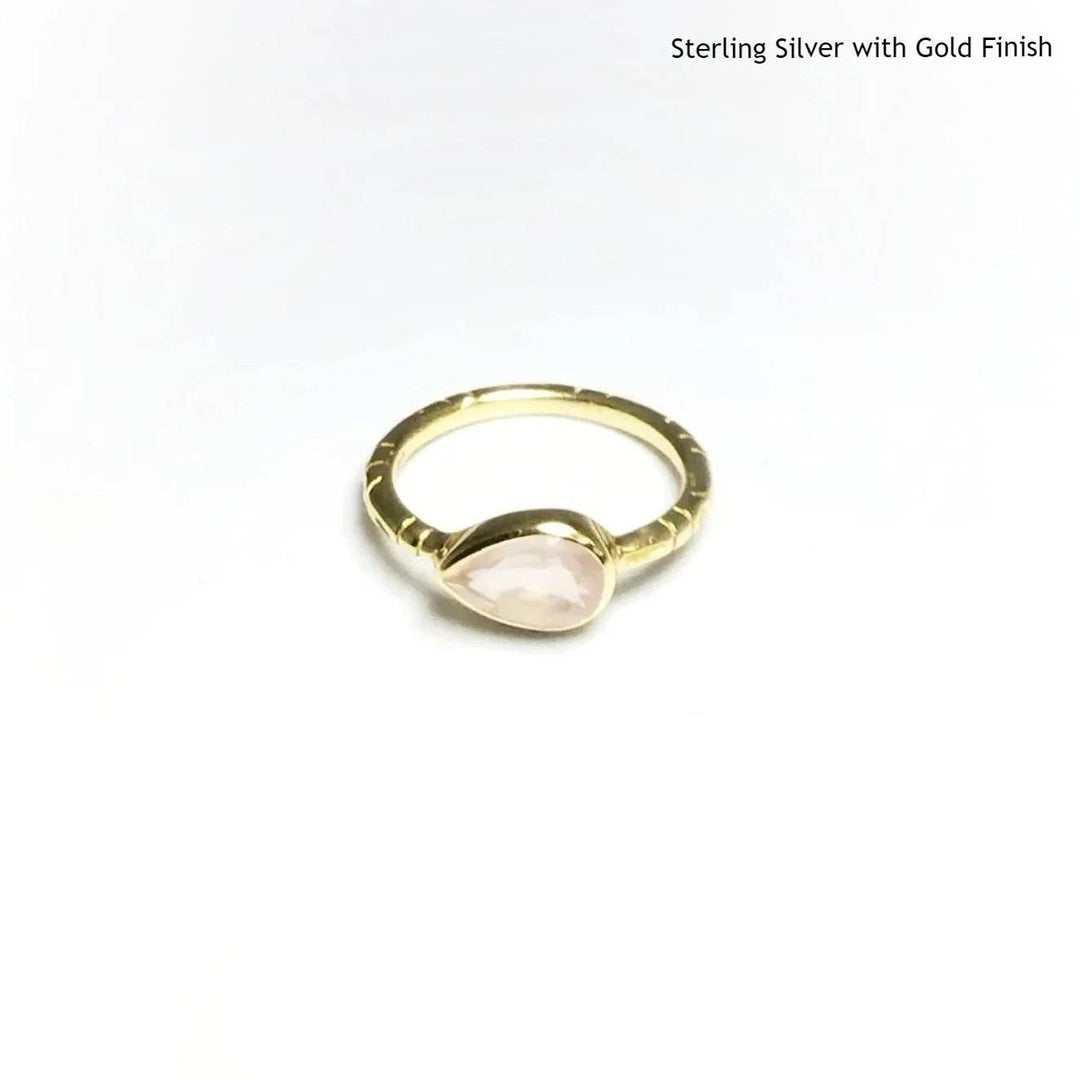 Rose Quartz Ring-Rocks and Gems Canada
