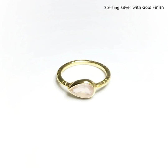 Rose Quartz Ring-Rocks and Gems Canada