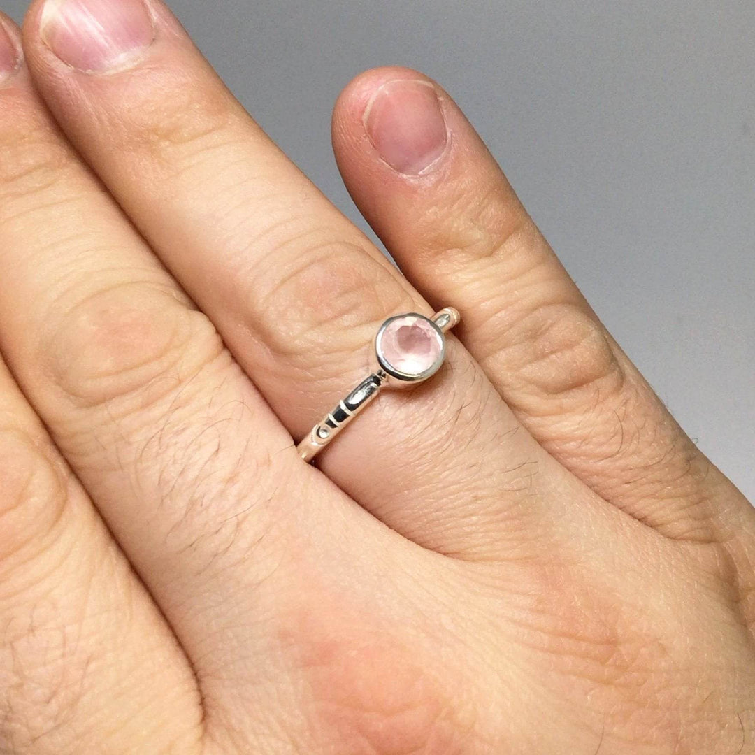 Rose Quartz Ring-Rocks and Gems Canada