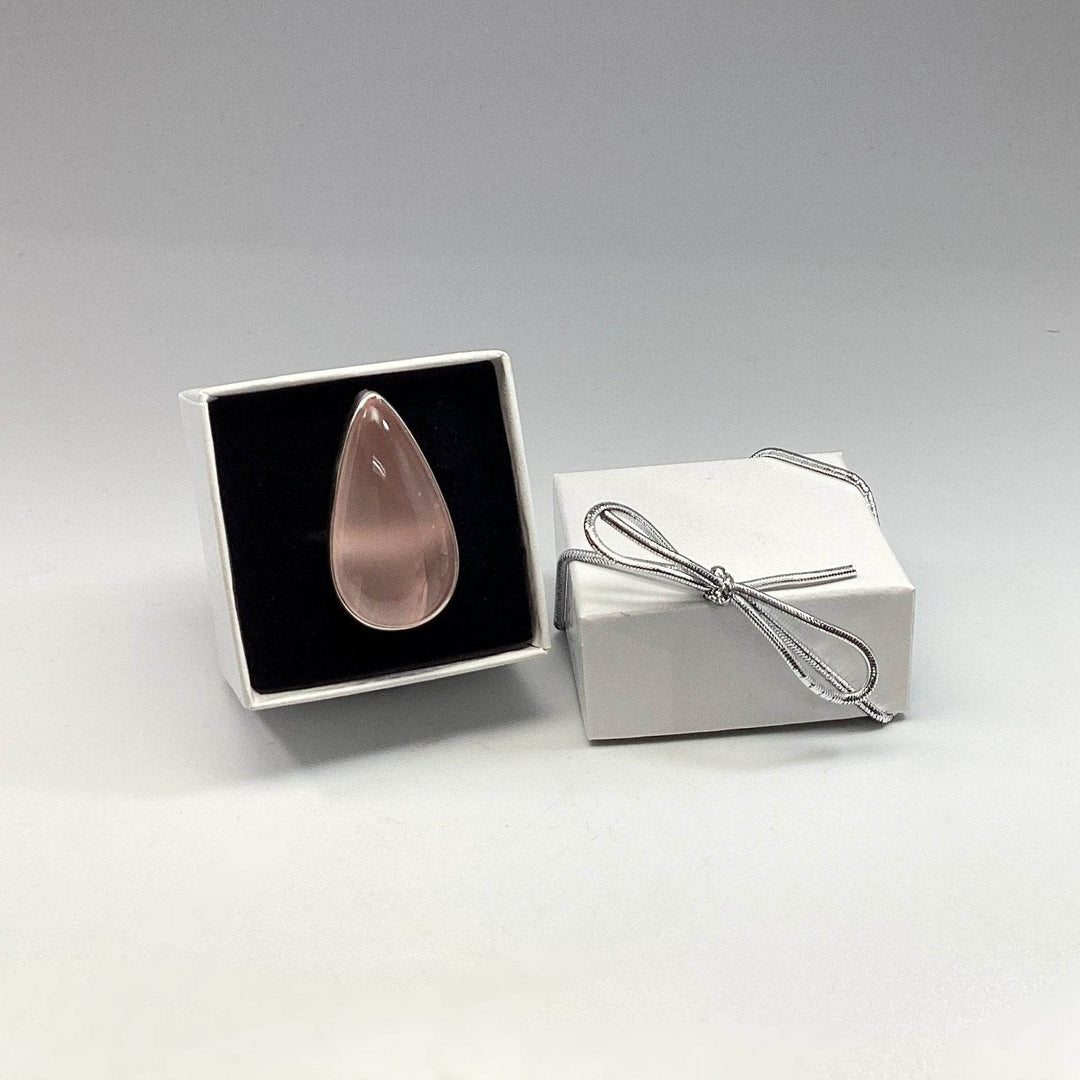 Rose Quartz Ring-Rocks and Gems Canada
