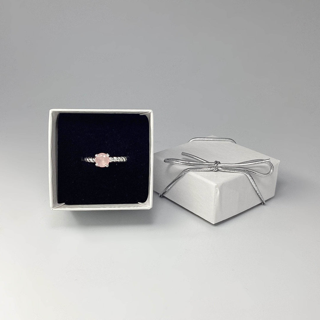 Rose Quartz Ring-Rocks and Gems Canada