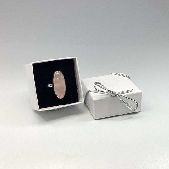Rose Quartz Ring-Rocks and Gems Canada