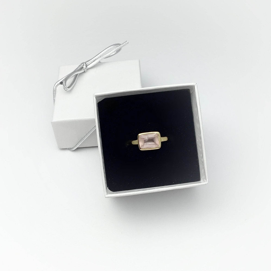 Rose Quartz Ring-Rocks and Gems Canada