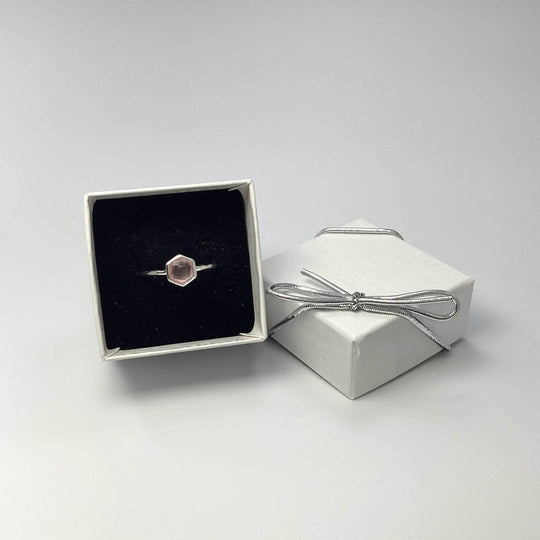 Rose Quartz Ring-Rocks and Gems Canada