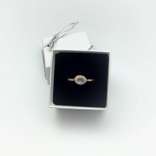 Rose Quartz Ring-Rocks and Gems Canada