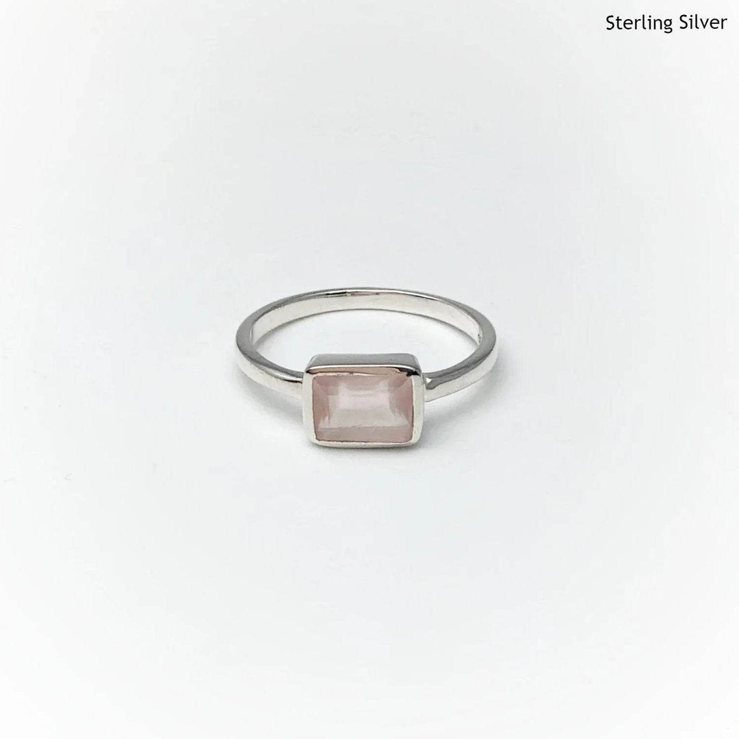 Rose Quartz Ring-Rocks and Gems Canada