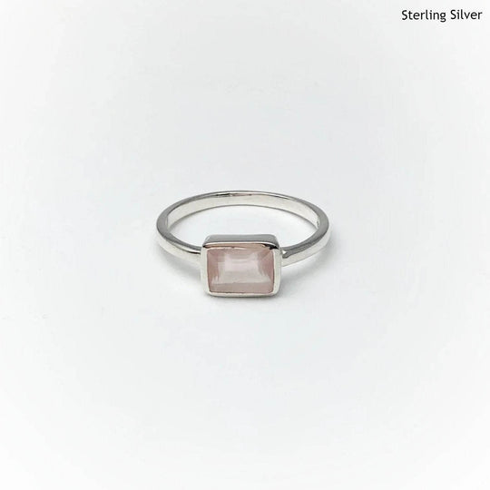 Rose Quartz Ring-Rocks and Gems Canada