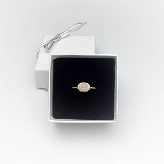 Rose Quartz Ring-Rocks and Gems Canada