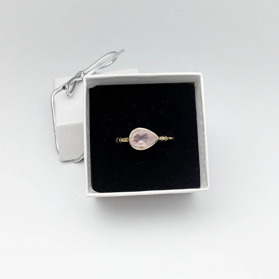 Rose Quartz Ring-Rocks and Gems Canada