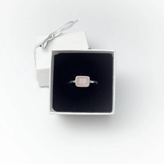 Rose Quartz Ring-Rocks and Gems Canada