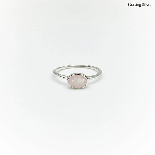 Rose Quartz Ring-Rocks and Gems Canada