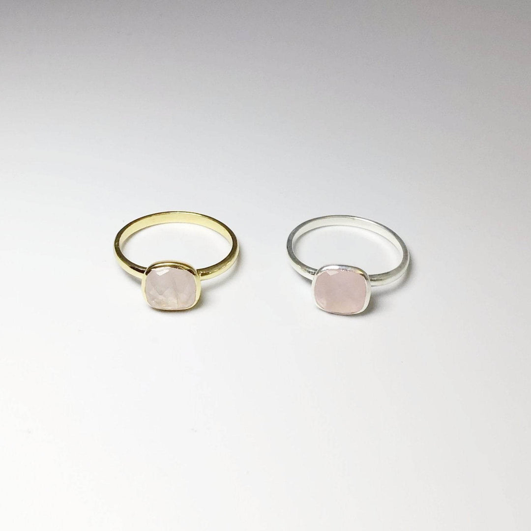 Rose Quartz Ring-Rocks and Gems Canada