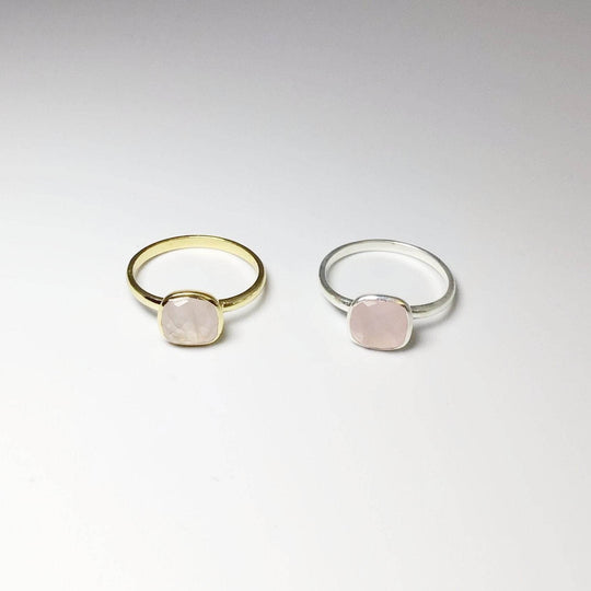 Rose Quartz Ring-Rocks and Gems Canada