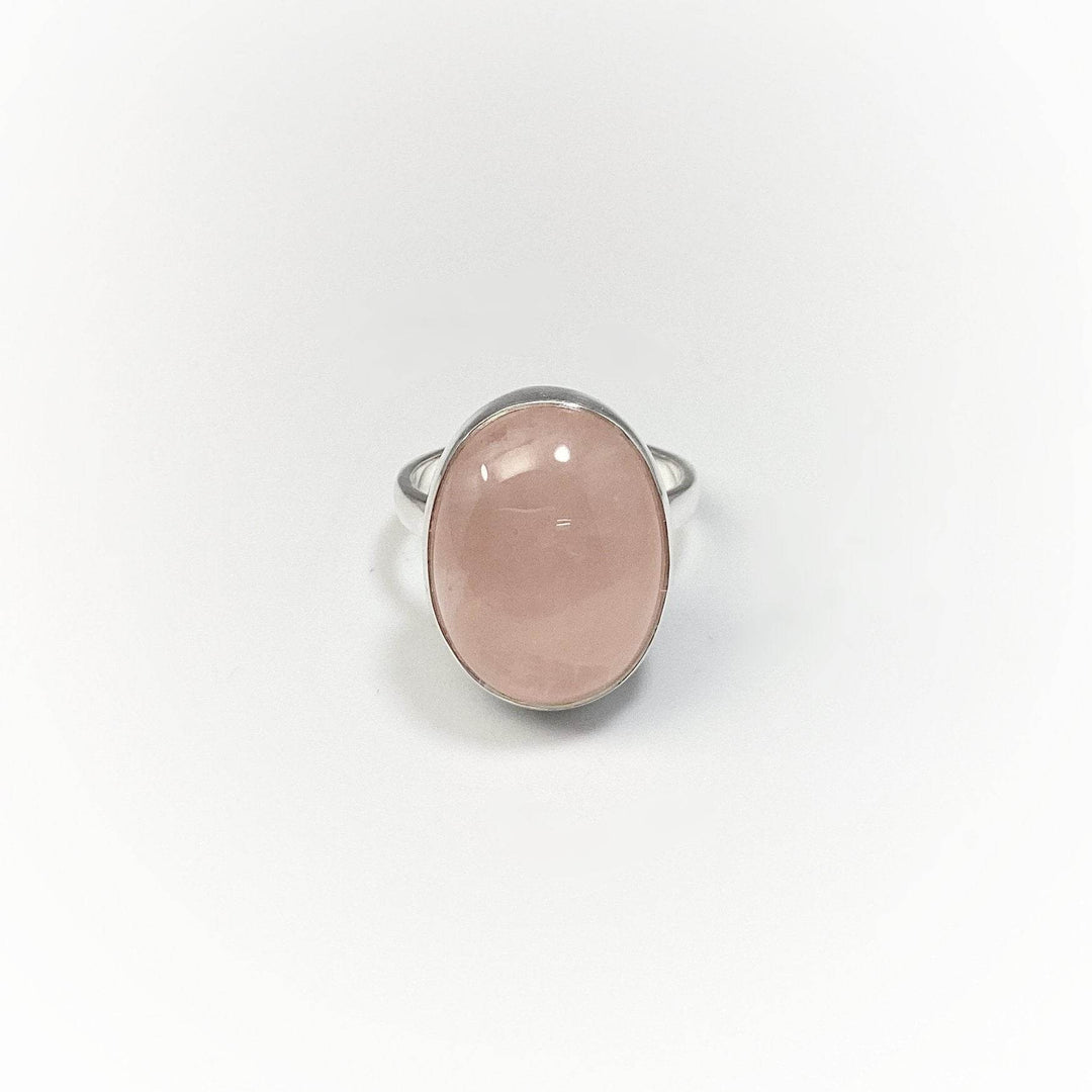 Rose Quartz Ring-Rocks and Gems Canada