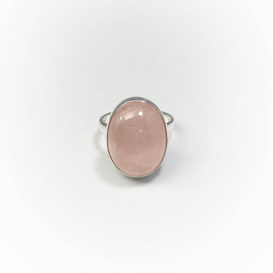 Rose Quartz Ring-Rocks and Gems Canada