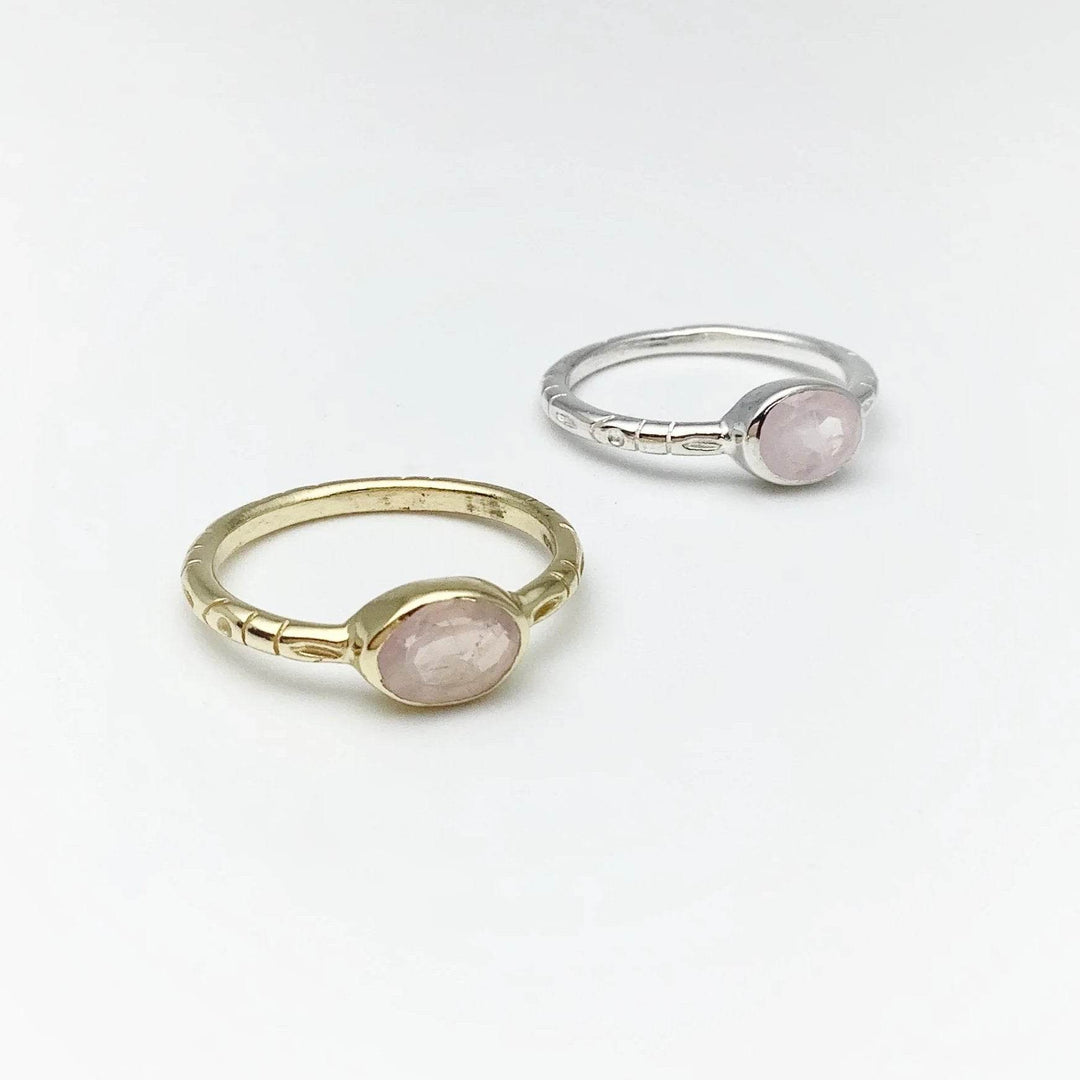 Rose Quartz Ring-Rocks and Gems Canada