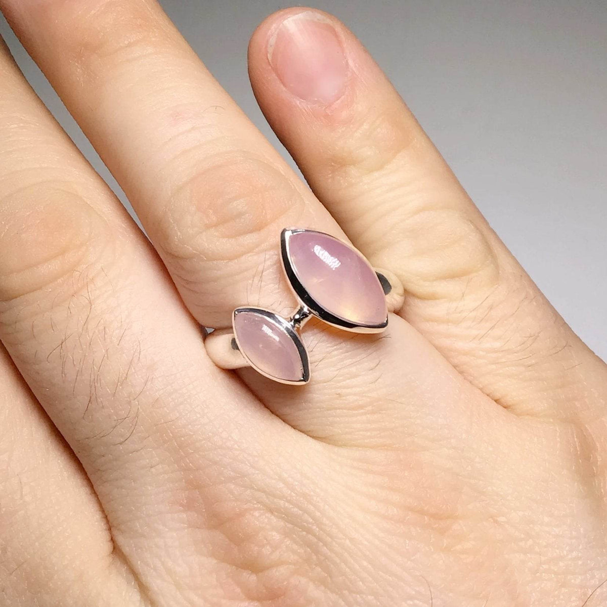 Rose Quartz Ring-Rocks and Gems Canada