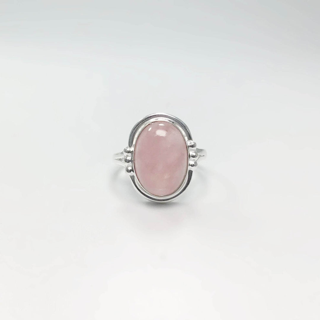 Rose Quartz Ring-Rocks and Gems Canada