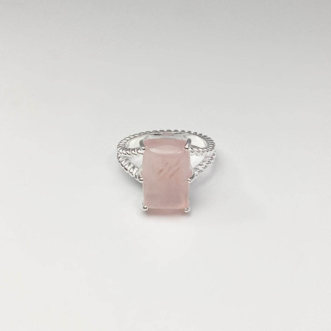 Rose Quartz Ring-Rocks and Gems Canada
