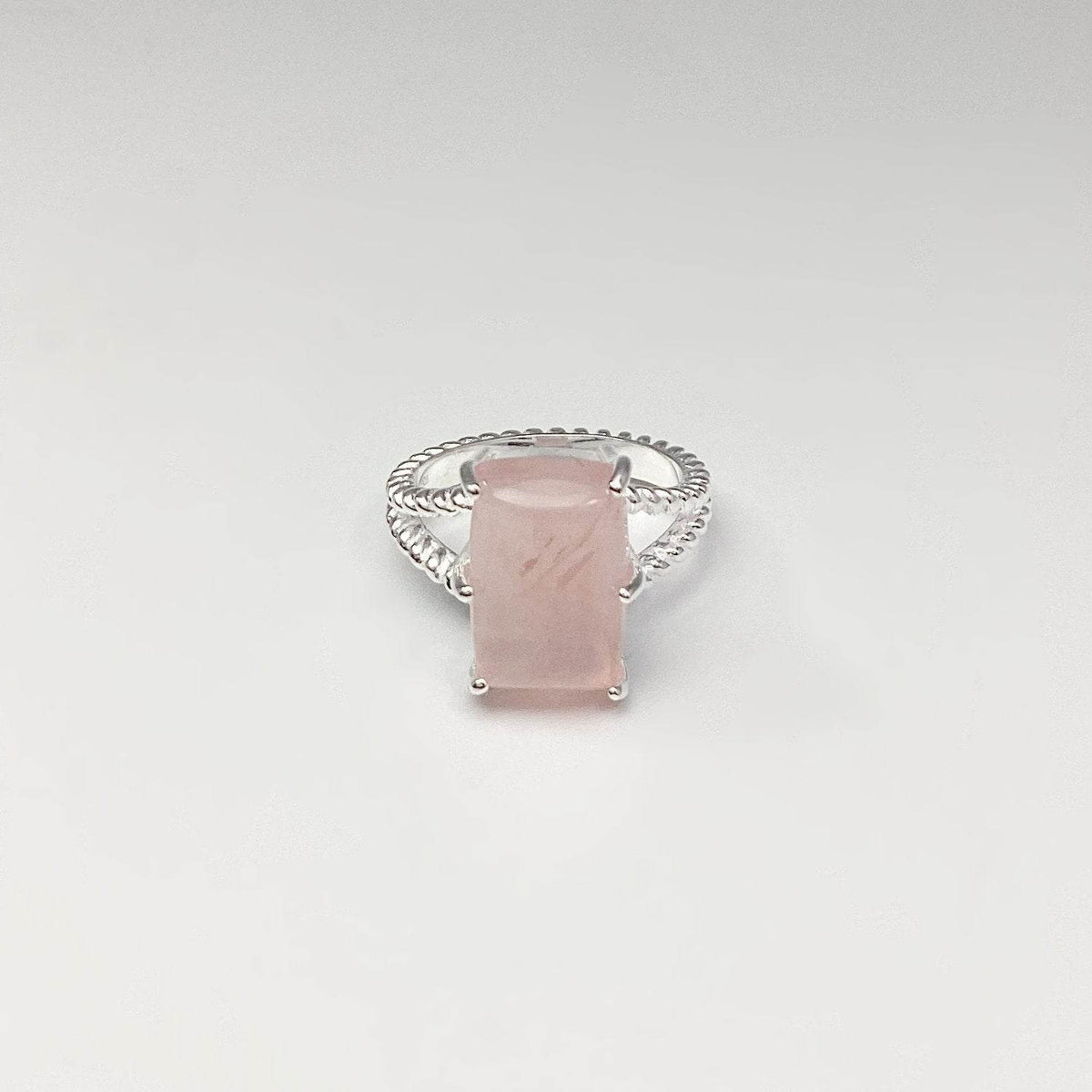 Rose Quartz Ring-Rocks and Gems Canada