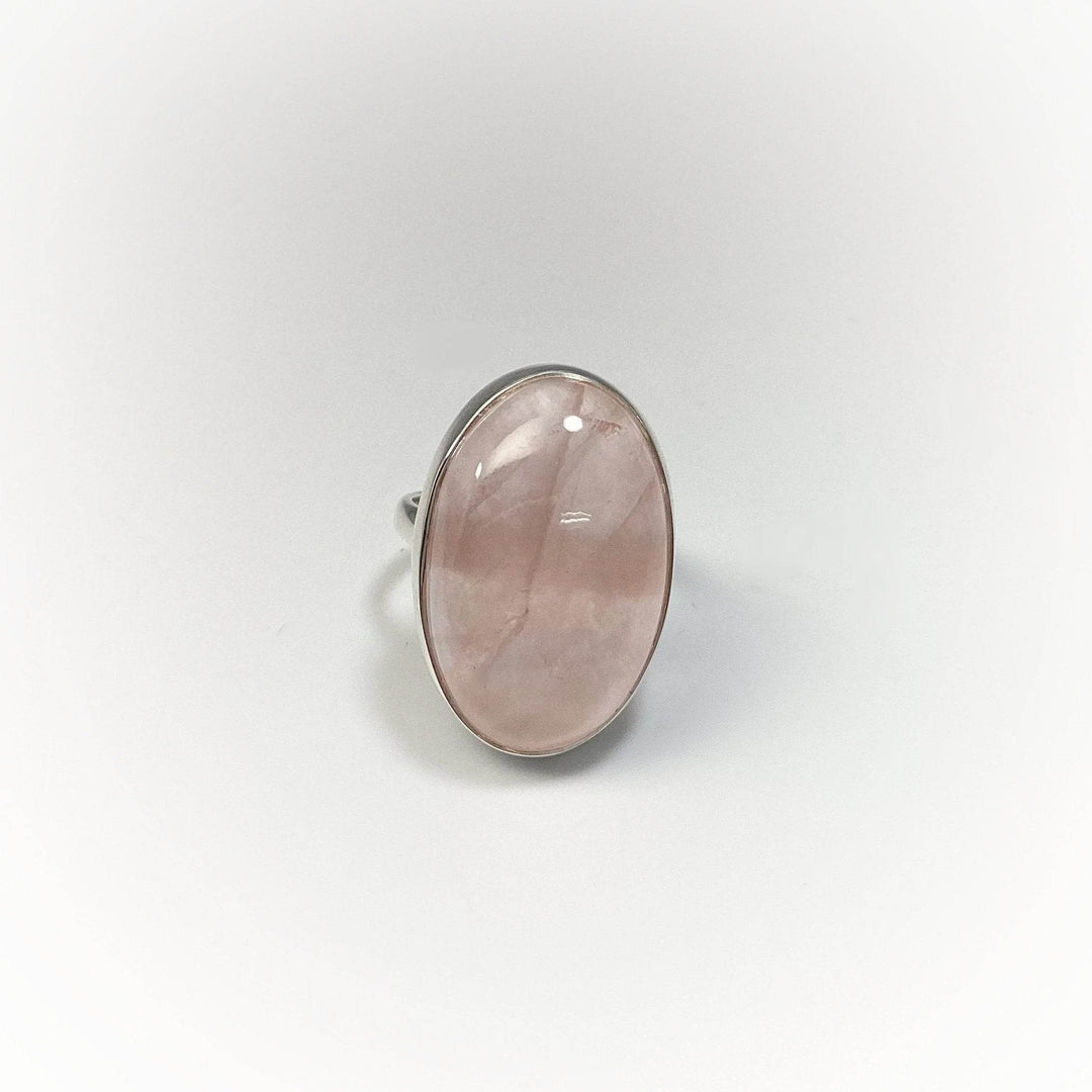 Rose Quartz Ring-Rocks and Gems Canada