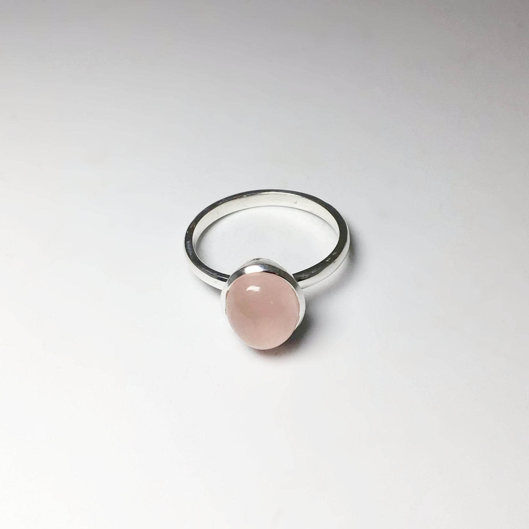 Rose Quartz Ring-Rocks and Gems Canada