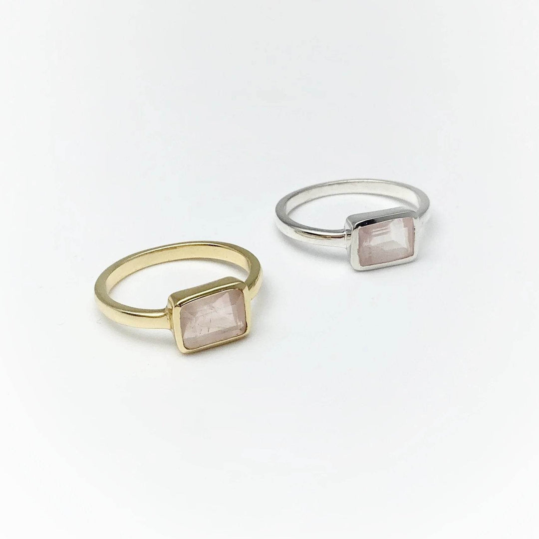 Rose Quartz Ring-Rocks and Gems Canada