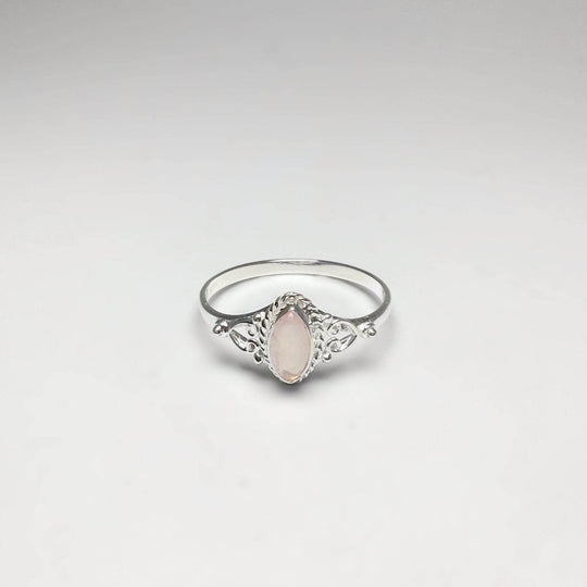 Rose Quartz Ring-Rocks and Gems Canada