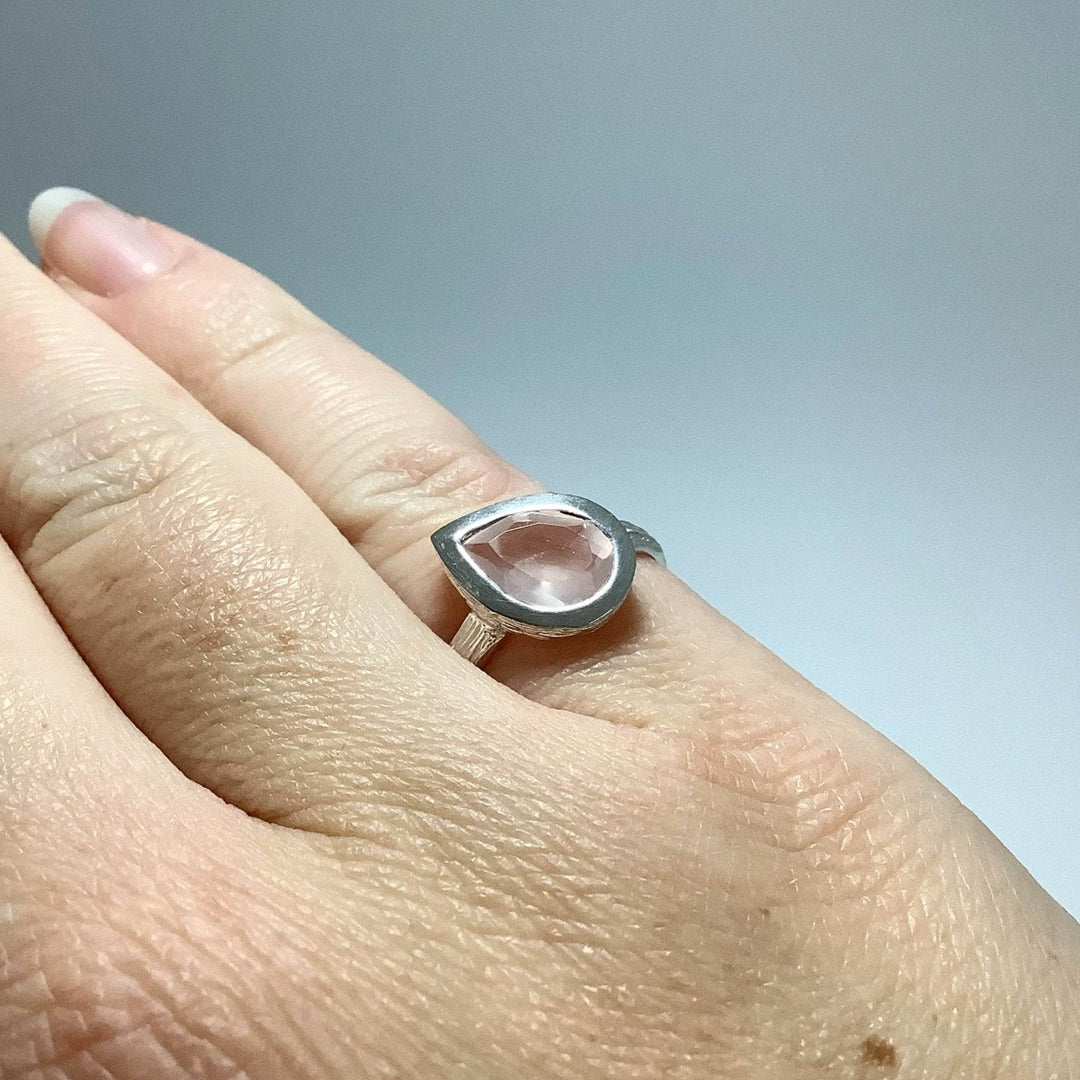 Rose Quartz Ring-Rocks and Gems Canada