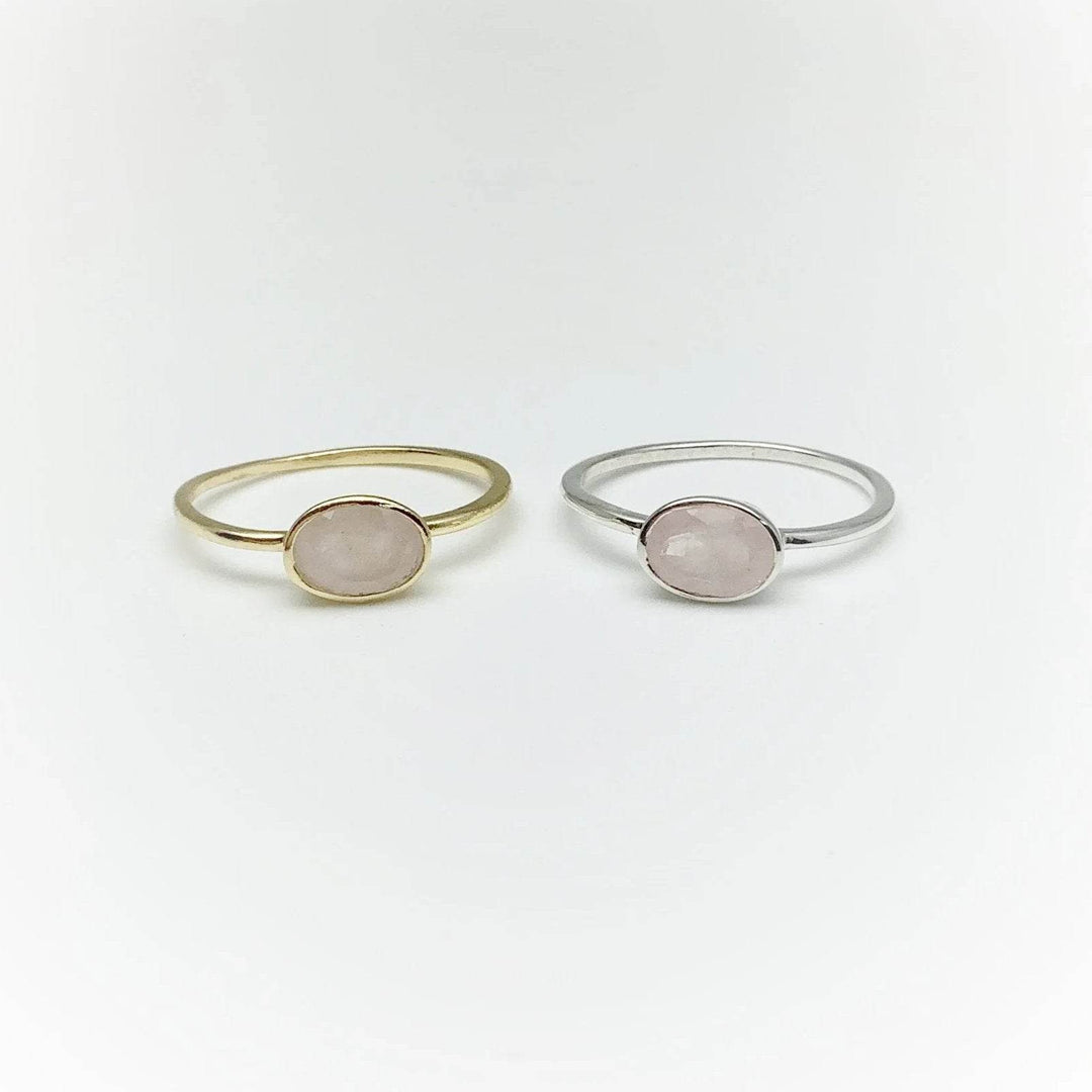 Rose Quartz Ring-Rocks and Gems Canada