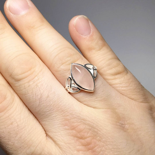 Rose Quartz Ring-Rocks and Gems Canada
