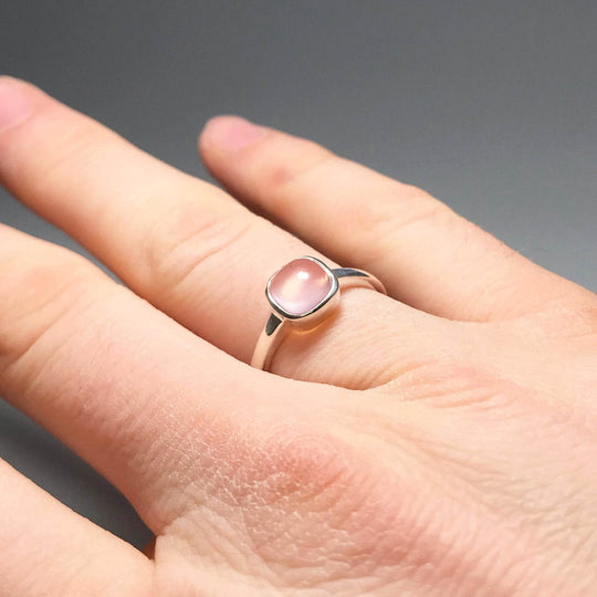 Rose Quartz Ring-Rocks and Gems Canada